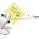 Cartoonboy 4-port Usb 2.0 Hub With Smiley Face Mounting Usb Hub With Card Holder Function