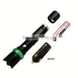 POPPAS 809B 3W Brightest XPE R2 Zoomable USB Power Bank Waterproof Rechargeable Bright Police Flashlight thumbnail-3