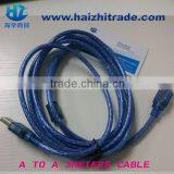 High Quality Male to Male Usb Cable 1.5meter, 3 Meters for Choose