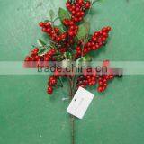 Hotel Christmas Ornamental Plastic Fruit Branch