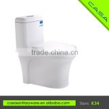 2016 china supplier excess eddy one-piece sitting toilet