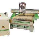 HS1325A Three Steps High Frequency Wood Board Engraving and Milling Joining Machine thumbnail-3