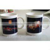 11oz Straight Shape Stoneware Heat Sensitive Color Changing Mug