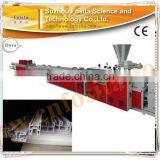 PVC Profile Production Line Sjsz-65/132 Window Profile