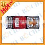 LED Plastic Tail Light With Arrow and Colorful Side for Junengwang (BMHM-027) Size:405*150*40cm thumbnail-1