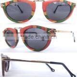 100% UV400 Skateboard Bamboo Wood Sunglasses thumbnail-1
