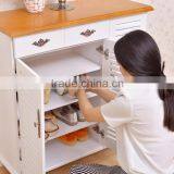 Modern Style Solid Wood Shoe Cabinet Shoe Rack For Bedroom thumbnail-2