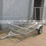 ATV/UTV galvanized UTILITY TRAILER WITH RAMP