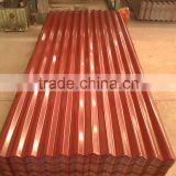 Curved Corrugated Colored Roofing Sheet