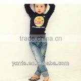 Kids shirt 100%cotton high fashion new design printed korean style cute children's blouse in2012-2013