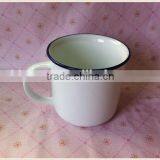 Enamel Porcelain Cup Has Customize Logo Enamel Mug thumbnail-1