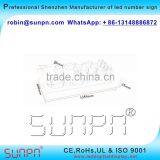 Los Angeles USA Led Digital Gas Price Changer 8.8 8 9 & 8.88 9/10 (20 Inch ) R/W/Y/W/B Color thumbnail-5