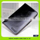 16227 Popular Multi-functional Wax Leather Passport Holder and Ticket Holder Leather Travel Wallet thumbnail-4