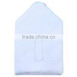 Fashion Animal Appilque 100 Cotton Long Baby Hooded Sweater Coat With Chenille thumbnail-3