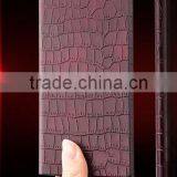 OEM Manufacture Crocodile Pattern Leather Flip Cover Case for Huawei Honor p6 thumbnail-4