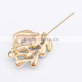 Fashion Decorative Animal Safty Pins Swan Brooches thumbnail-5