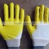 100% COTTON INTERLOCK NITRILE GLOVE thumbnail-1