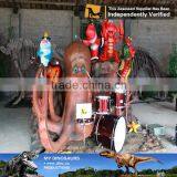 MY Dino-C071 Animatronic Music Band Fiberglass Cartoon Character thumbnail-6