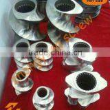 Screw Element and Segmented Barrel for Extruder/ for Pelletizer