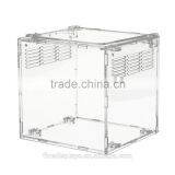 Acrylic Reptile Terrarium Habitat for Juvenile and Small Arboreal Tarantulas Chameleon Snails or Other Larval Reptiles thumbnail-4