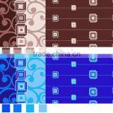 Plain Printed Peach Fabric