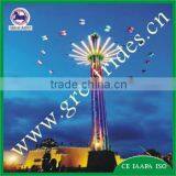 Hot Selling Outdoor Amusement Rides Rotary Free Fall Flying Tower thumbnail-5