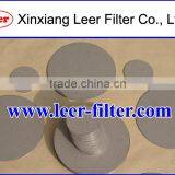 Stainless Steel Sintered Metal Porous Filter Disc