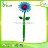 Promotional Rubber Flower Ballpoint Pen Cheap Pen Flowers thumbnail-6