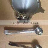 Simple Workings Cone Coffee Filter/hand Drip Coffee Maker/stainless Steel Highly-rated Pour Over Dripper