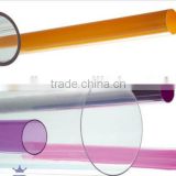PMMA acrylic candy tubes/pipes with diameter 10mm-300mm