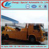 6x4 HOWO Heavy Rotator Wrecker Tow Trucks, Rotator Recovery Truck, Breakdown Truck thumbnail-1