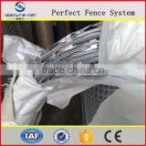 Zinc-coated Barbed Tape Concertina Coils Razor Wire thumbnail-2