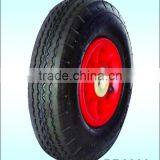 8"X2.50-4 Pneumatic Wheel for Hand Truck, Tool Cart-PR0806 thumbnail-1