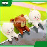 Mini Silicone Portable Cartoon Desktop Table Cell Mobile Phone Bracket Stand Support Holder thumbnail-1