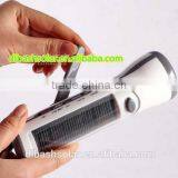 China Factory Price Traditional Model Solar Flashlight With FM Radio thumbnail-2
