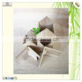 Craft Heart Shaped Twins Wooden Bird House Cage thumbnail-5