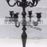 Black Candelabras Weddings & Wedding Floor Black Candelabra thumbnail-4