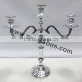 Silver Candelabra's ,AluminumCandelabra's for Weddings,Aluminum Candelabrafor Home Decorations thumbnail-6