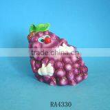 Funny Grape Ceramic Coin Bank