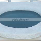 Lightweight Economy Folding Commode Chair Portable Toilet With Pan H0200 thumbnail-5