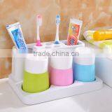 Good Quality Plastic Toothbrush Holder With Suction Cup thumbnail-3