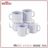 First Rate FDA LFGB EA EU BSCI Promotional Pure White 20ml Plastic Cup China Coffee Cups thumbnail-1