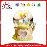 Wedding Party Use & Gifts Custom Made Polyresin Wedding Snow Globe thumbnail-2