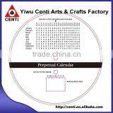 Customized 4 Color Printing Perpetual Calendar & Scheduling Wheel Calculator thumbnail-4