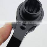 BERRYLION Black Finished 17-19mm Sharp Tail Ratchet Wrench for Sale thumbnail-1