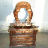Miniature Wooden Dressing Table thumbnail-1