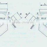 GB5245-85 And YS/T79-1994 Standard Welding Blade--For Forming Tool ,dovetail Cutter and Dovetail Groove Plane Cutter thumbnail-1
