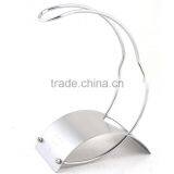 Metal Stainless Steel Tabletop Beer Wine Holder Display Single Bottle Rack thumbnail-2