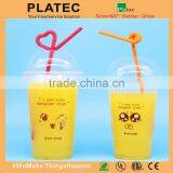 Hot Sale Disposable Plastic Cup,Juice Cup,Drinking Cup With Lid thumbnail-3