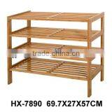 China 2015 Hot Sell Bamboo Waterproof Shoe Rack, Cheap Shoe Rack With New Design thumbnail-5